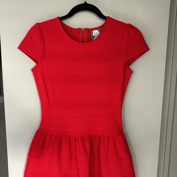 Anthropologie Girls from Savoy Cap Sleeve Dress, Size O - Picture 4 of 9